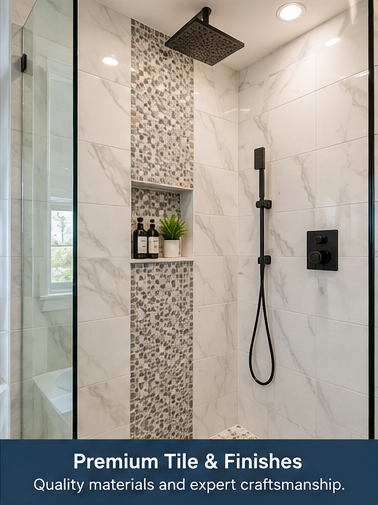 Tub-to-Shower Conversions